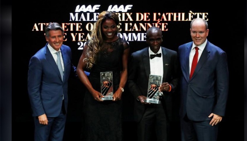 Kipchoge named IAAF male athlete of the year