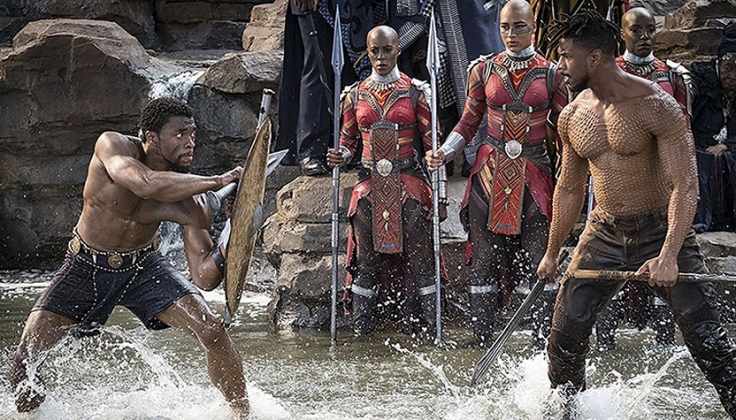 'Black Panther' is heading for a record-breaking box office weekend